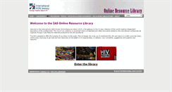 Desktop Screenshot of library.iasociety.org